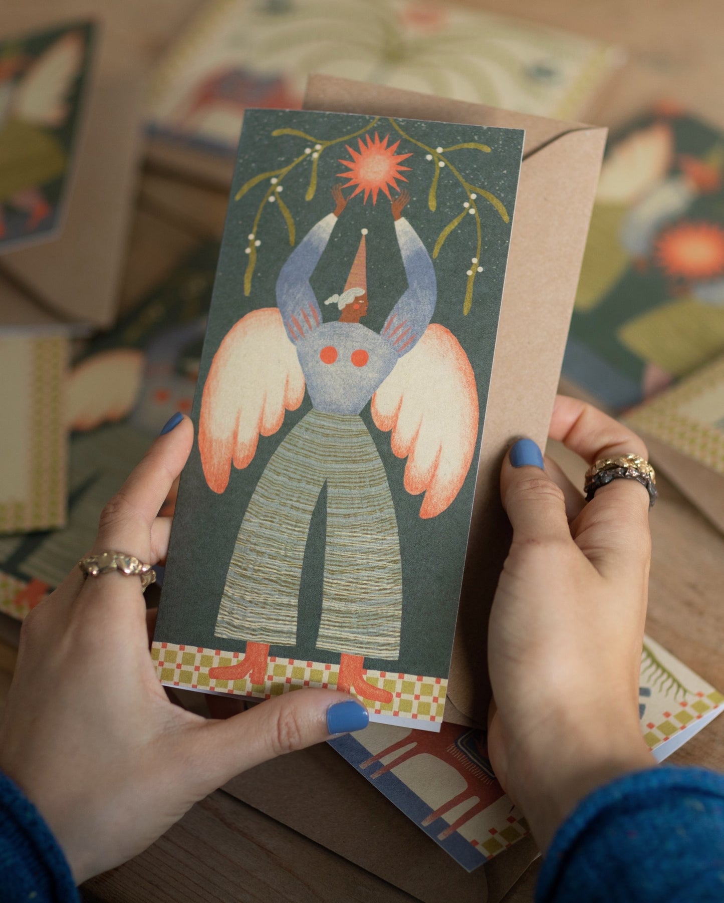8 Pack Of Christmas Cards