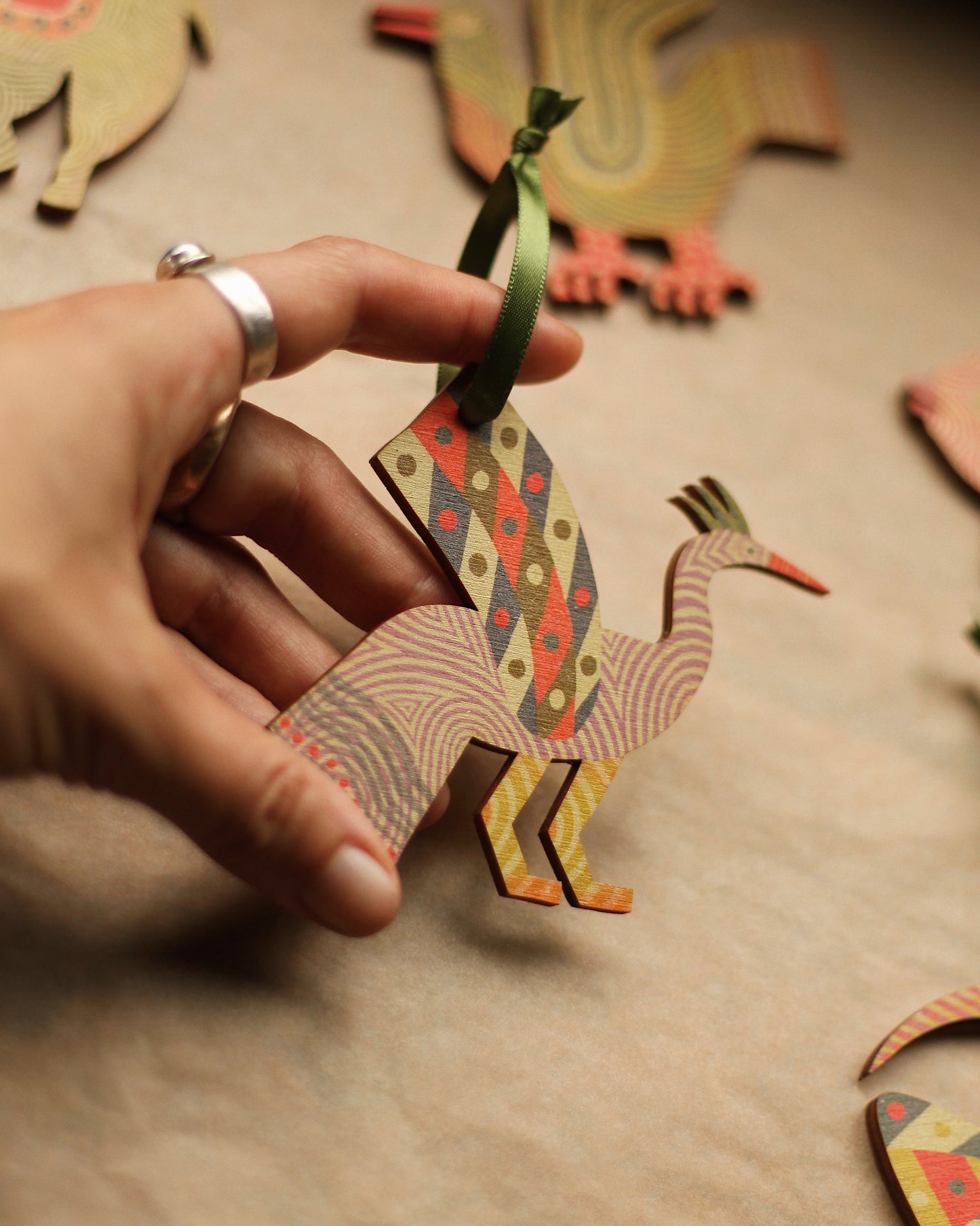 Wooden Decoration Set