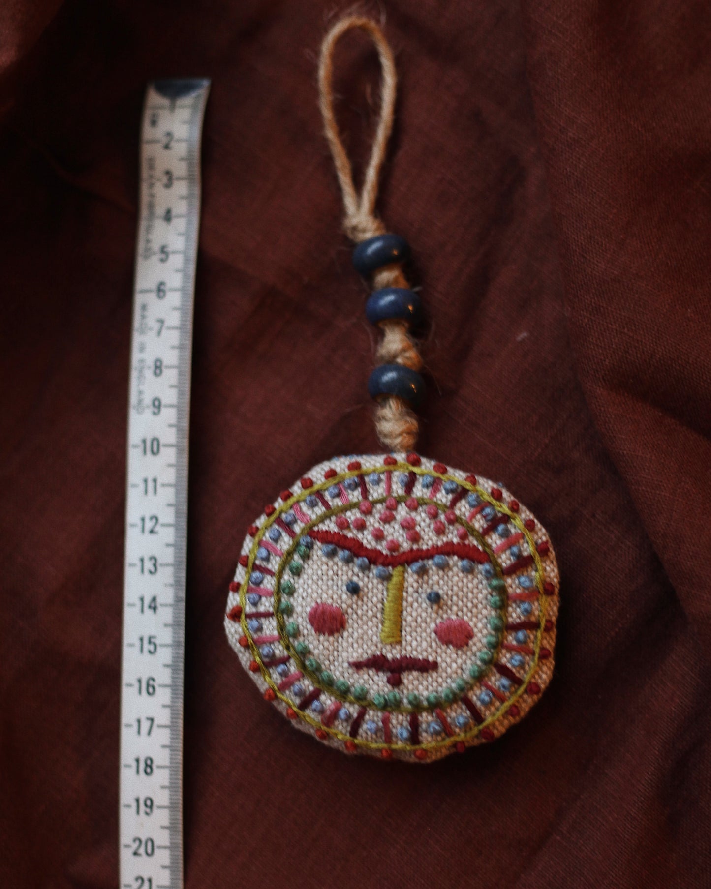 Hand Embroidered Ornament 2 (small)