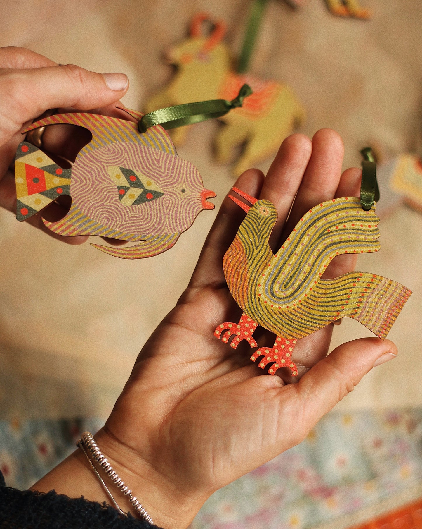 Wooden Decoration Set