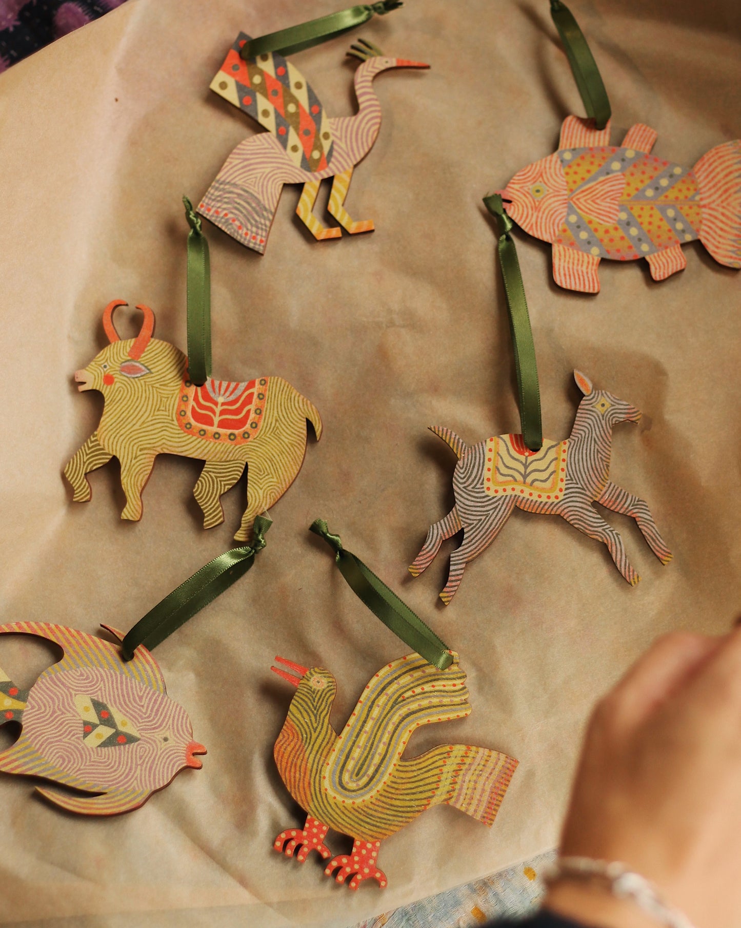Wooden Decoration Set