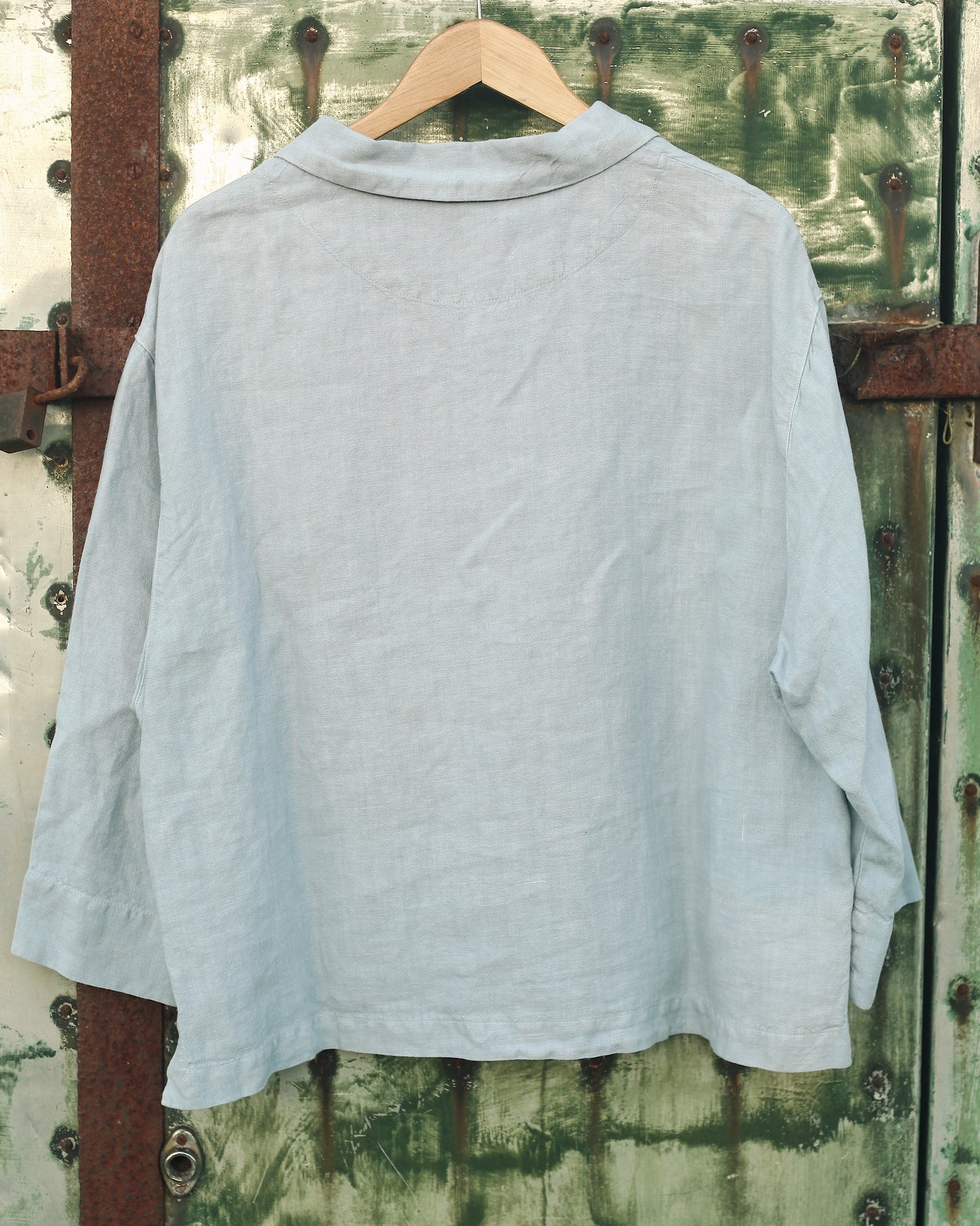 Hand Embroidered Seahorse Blouse