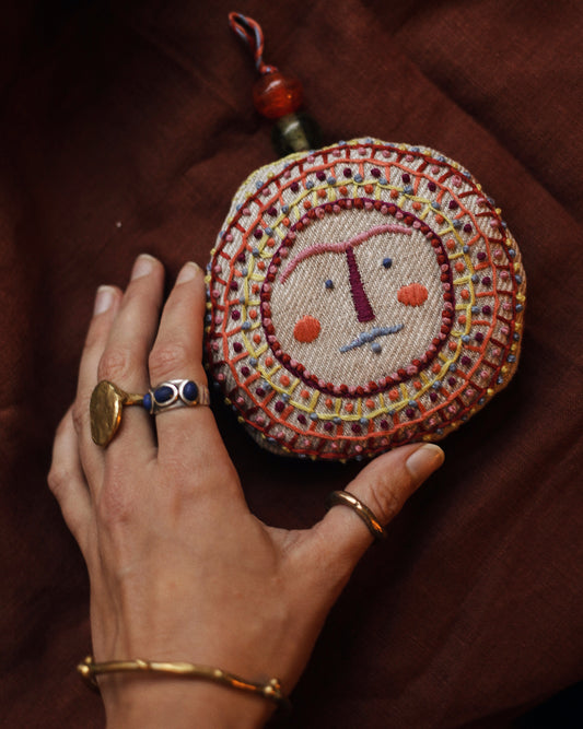 Hand Embroidered Ornament 3 (large)