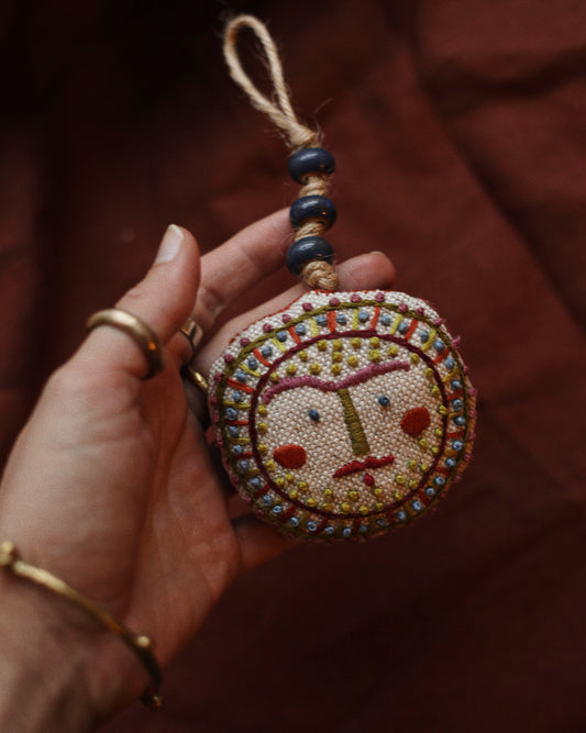 Hand Embroidered Ornament 1 (Small)