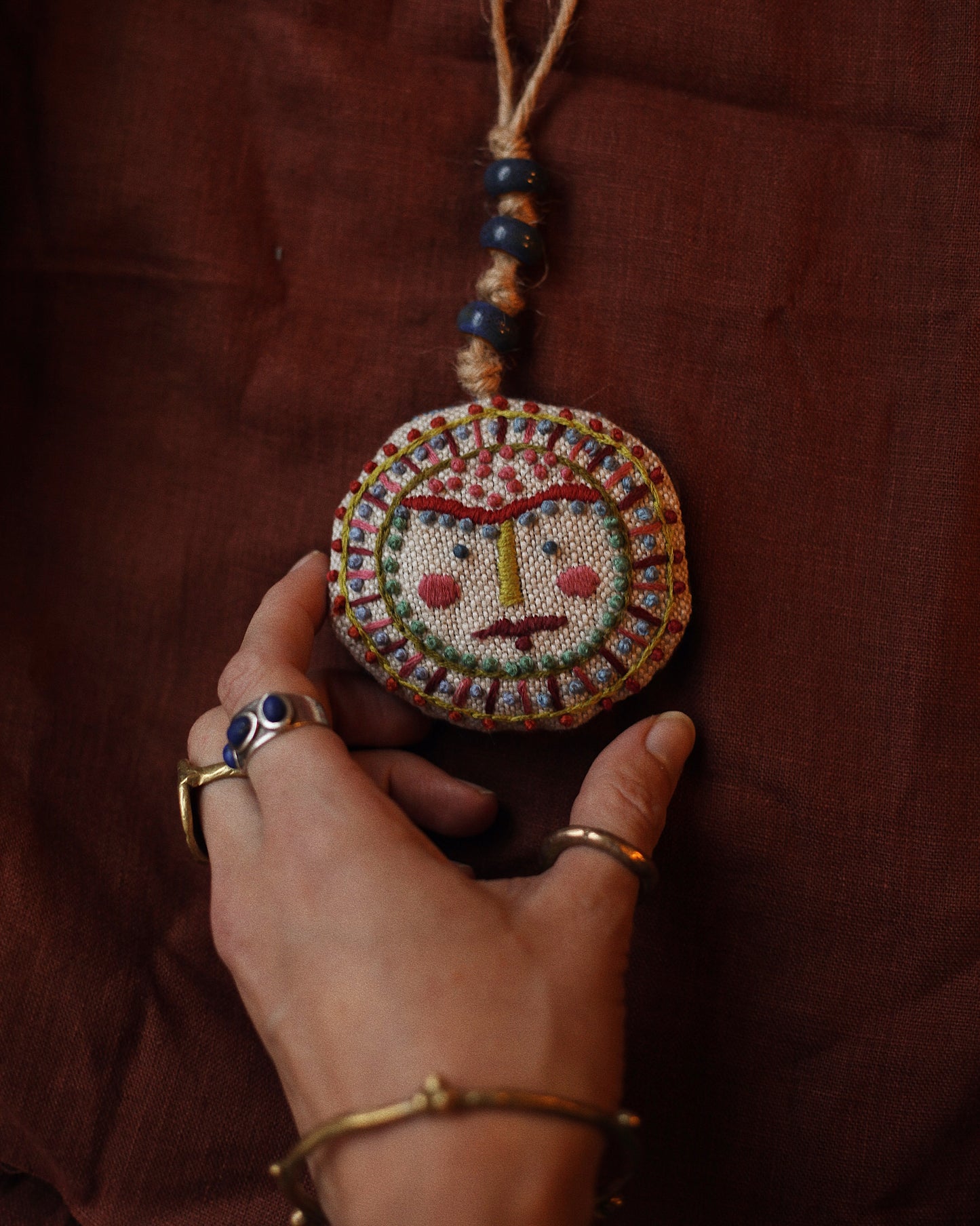 Hand Embroidered Ornament 2 (small)