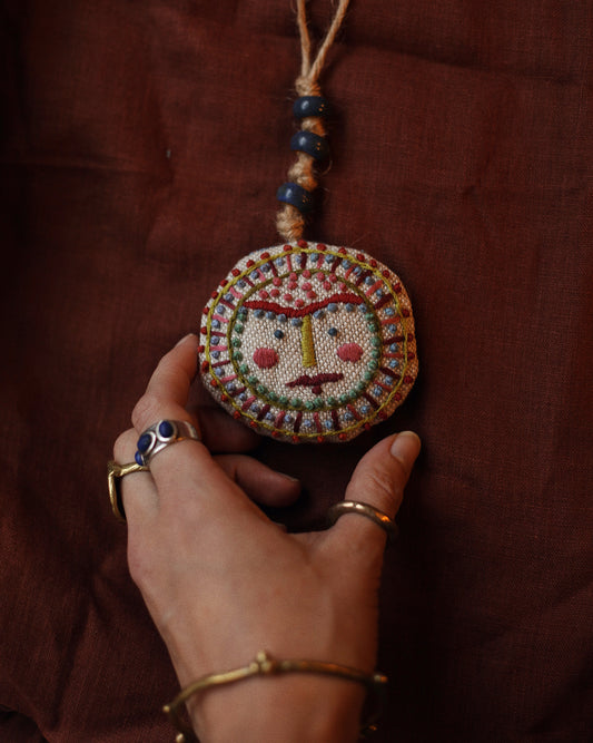 Hand Embroidered Ornament 2 (small)