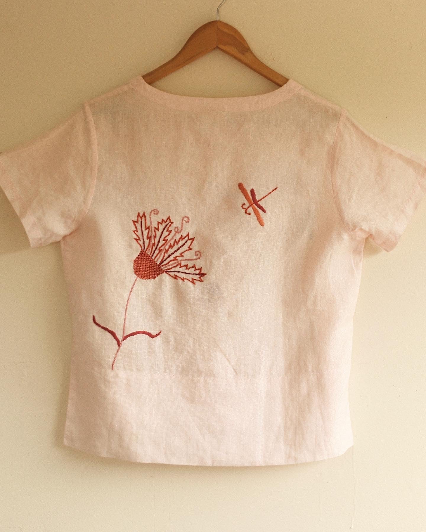 Hand Embroidered “May” Blouse