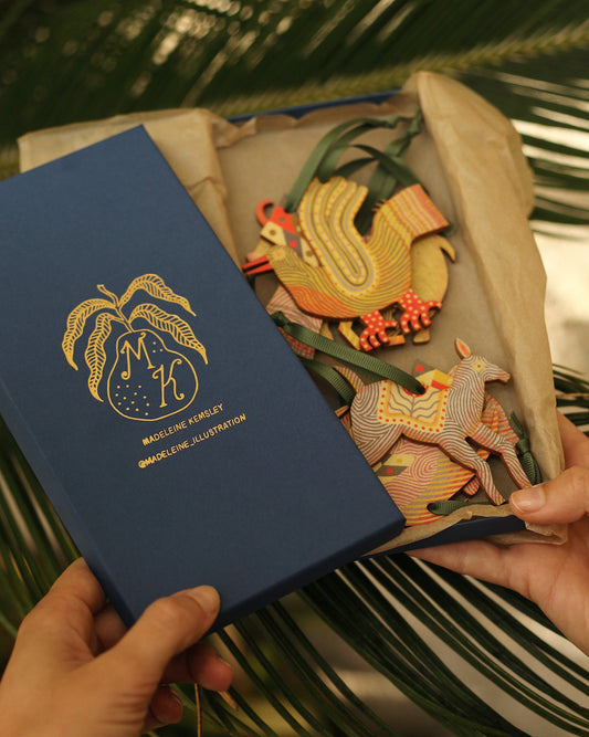 Wooden Decoration Box Set (Option 1)