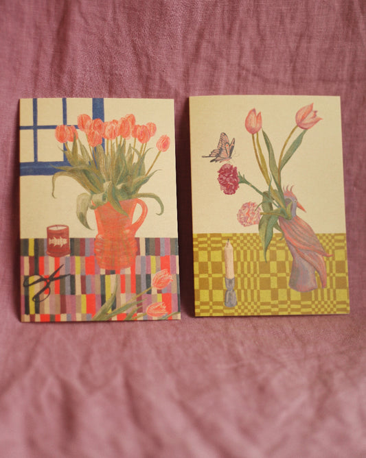 Mixed Pack Of Flower Cards