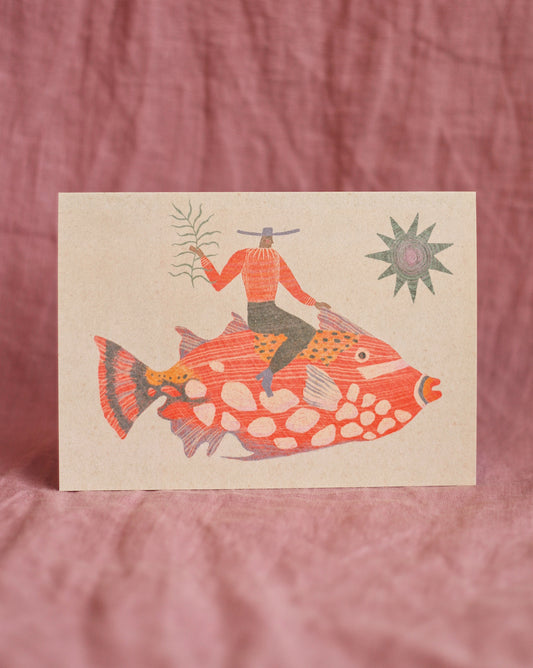 Fish Cowboy Card Pack