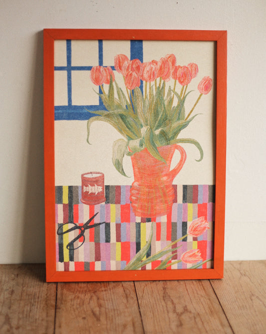 A3 Giclée Print ~ Spring Tulips