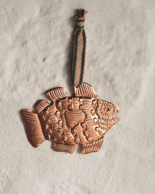 Handmade Copper Fish