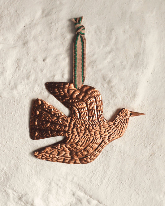 Handmade Copper Flying Bird