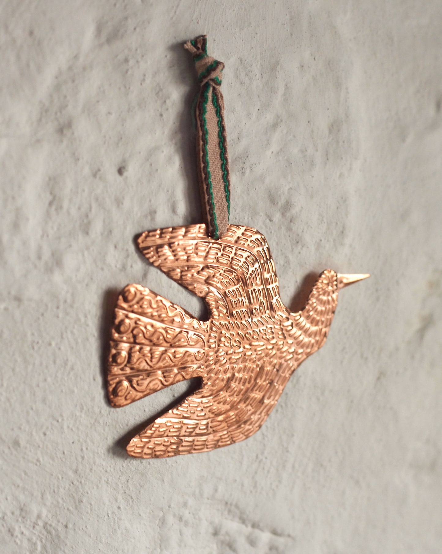 Handmade Copper Flying Bird