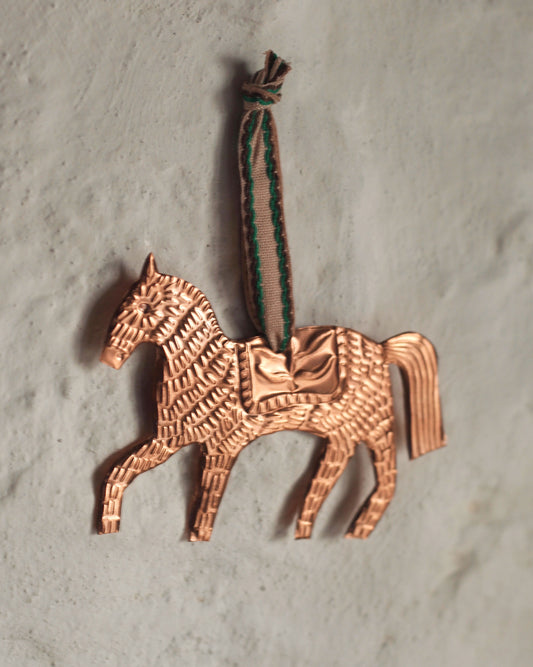 Handmade Copper Small Horse