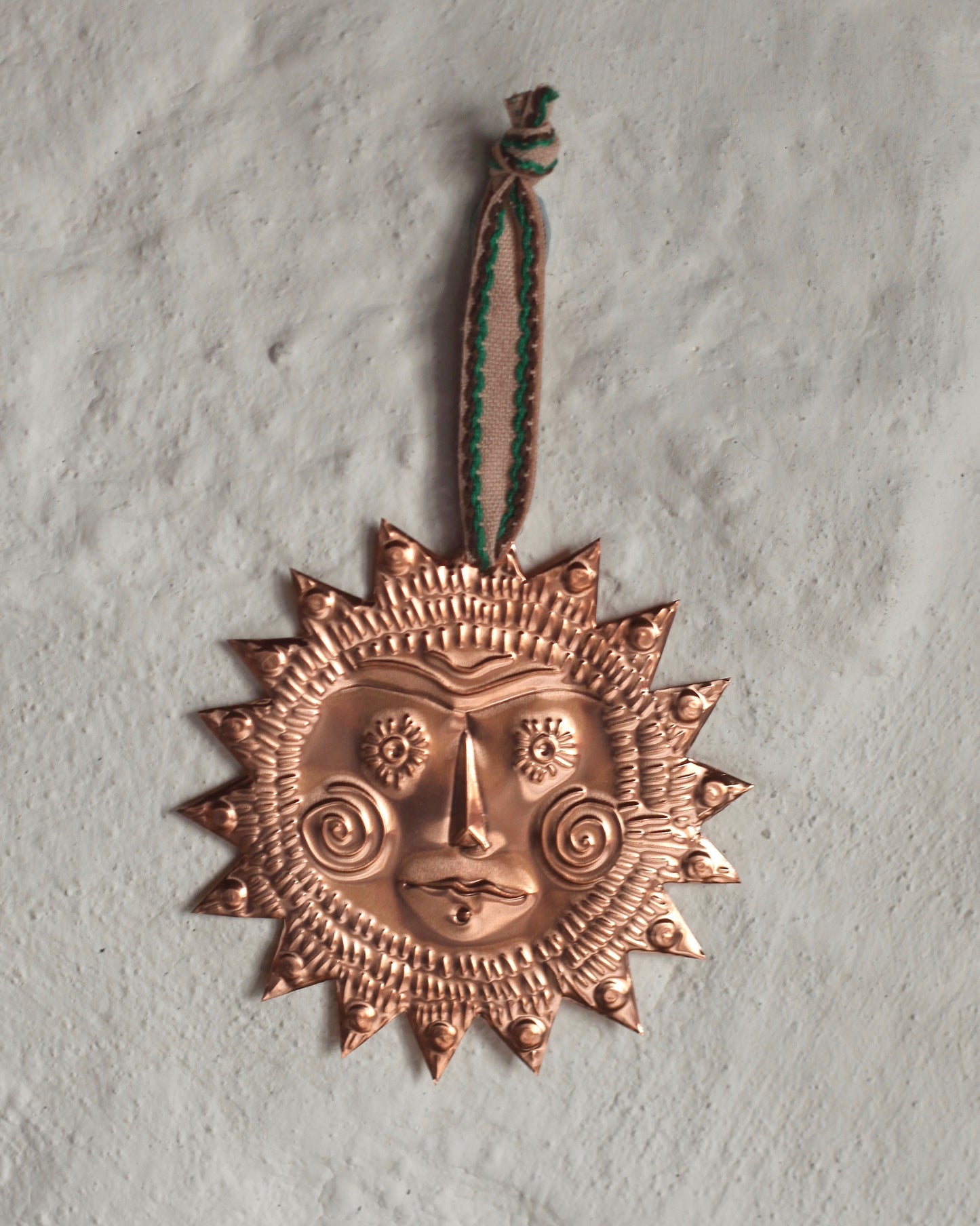 Handmade Copper Sun